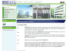 Tablet Screenshot of gensys.com.vn